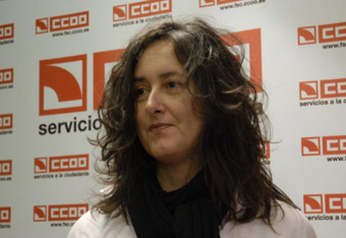 Maite Garabieta, secretaria de Mujer FSC-CCOO.
